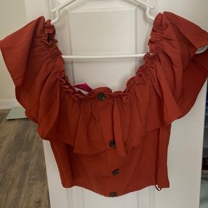 Agaci off shoulder top.